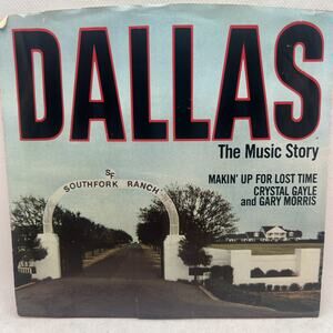Dallas (The Music Story) - Crystal Gaye etc Vinyl 7" w/ Picture Sleeve EXCELLENT